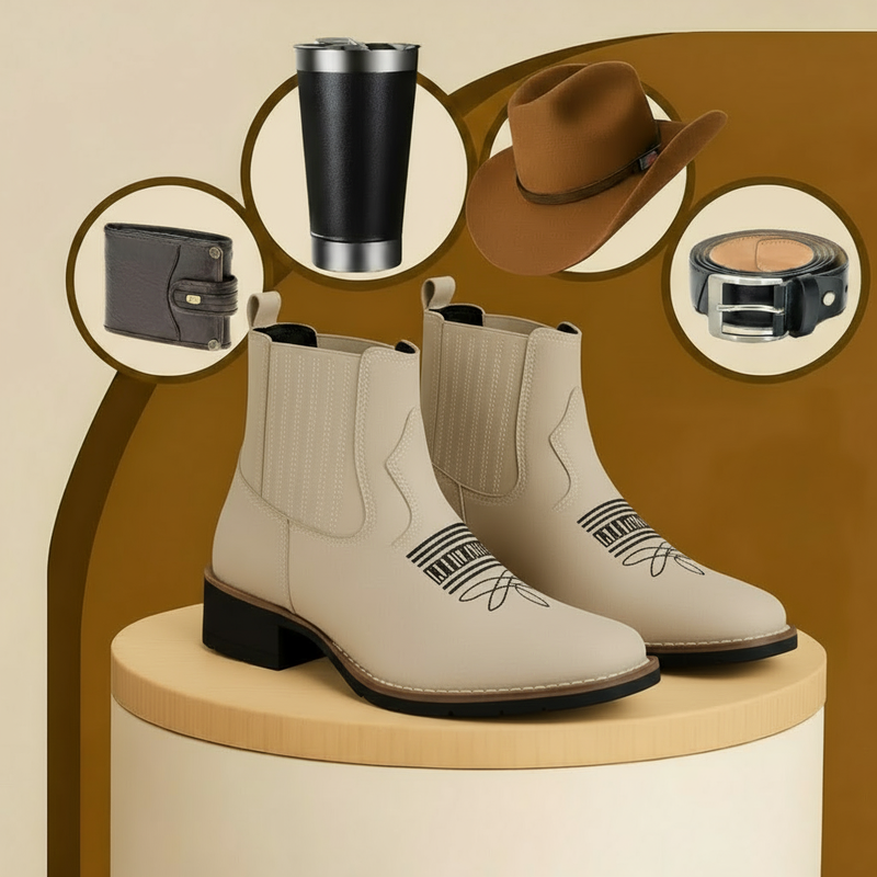 KIT BOTINA TEXANA NOBUK